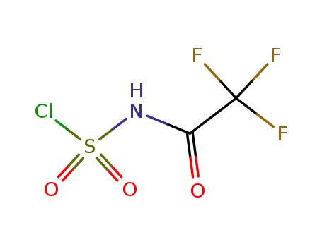 Molecular Structure of 132654-09-2 (N-Chlorosulfuryltrifluoroacetimide)