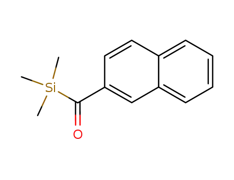 Silane, trimethyl(2-naphthalenylcarbonyl)-