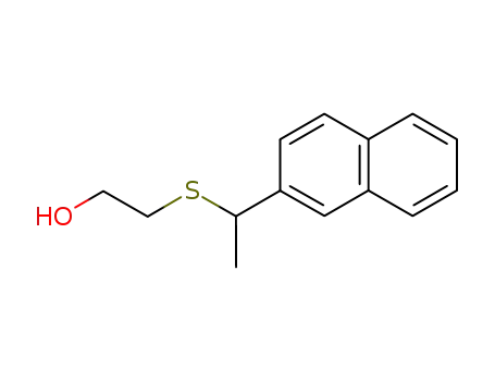 Ethanol, 2-[[1-(2-naphthalenyl)ethyl]thio]-