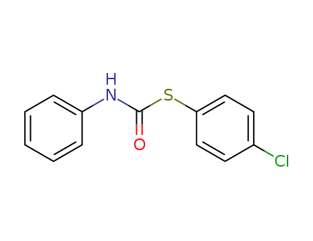 Carbamothioic acid,N-phenyl-, S-(4-chlorophenyl) ester cas  64651-83-8