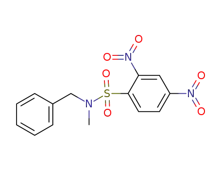 Molecular Structure of 1352615-98-5 ((N-benzyl, N-methyl) 2,4-dinitrophenylsulfonamide)