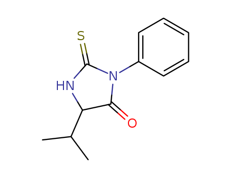 4-Imidazolidinone, 5-(1-methylethyl)-3-phenyl-2-thioxo-