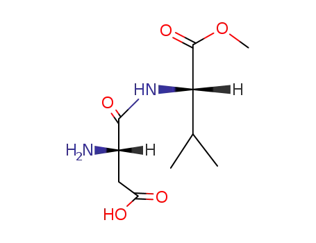 Molecular Structure of 22839-52-7 (L-Valine, N-L-a-aspartyl-, 1-methyl ester)