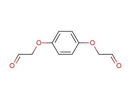 Molecular Structure of 24535-81-7 (1,4-Phenylen-bis-oxyacetaldehyd)