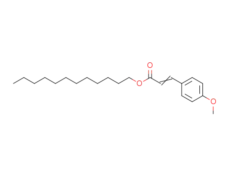 Molecular Structure of 122766-67-0 (n-dodecyl 4-methoxycinnamate)