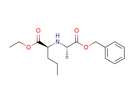 Molecular Structure of 112243-70-6 (ethyl N-[(1S)-2-(benzyloxy)-1-methyl-2-oxoethyl]-L-norvalinate)