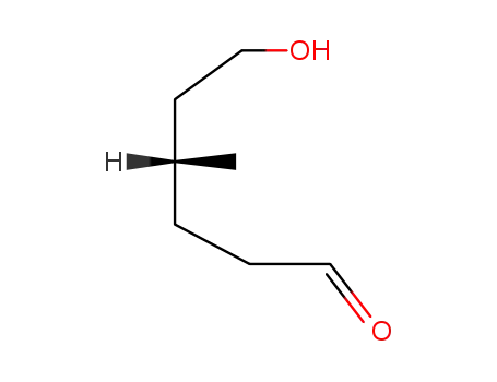 (4R)-4-methyl-6-hydroxyhexan-1-al