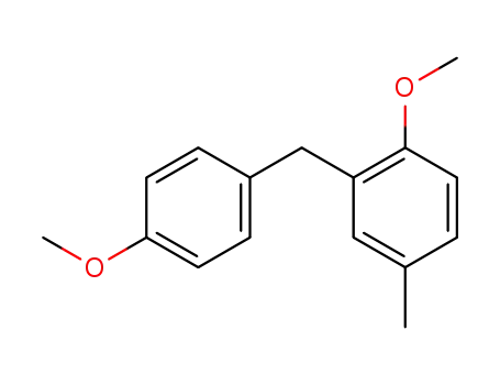 Benzene, 1-methoxy-2-[(4-methoxyphenyl)methyl]-4-methyl-