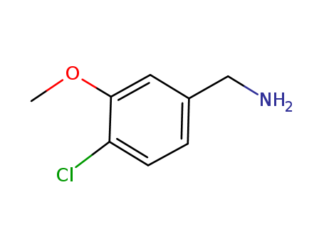 4-Chloro-3-methoxybenzyl amine