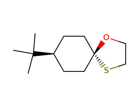 1-Oxa-4-thiaspiro[4.5]decane, 8-(1,1-dimethylethyl)-, trans-