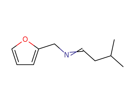 Molecular Structure of 35448-30-7 (2-furfuryl-N-(3-methylbutylidene)amine)