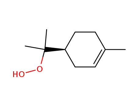 Molecular Structure of 613241-83-1 (1-methyl-1-(4-methyl-3-cyclohexenyl)ethyl hydroperoxide)