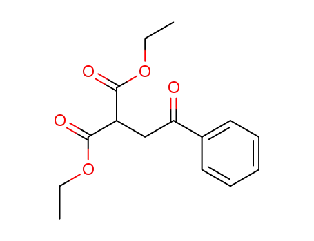 Molecular Structure of 94011-49-1 (Propanedioic acid, (2-oxo-2-phenylethyl)-, diethyl ester)