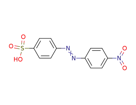 Molecular Structure of 23792-61-2 (4-(4-nitro-phenylazo)-benzenesulfonic acid)