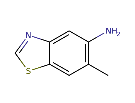 Molecular Structure of 208512-69-0 (5-Benzothiazolamine,6-methyl-(9CI))