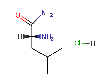 Pentanamide,2-amino-4-methyl-, hydrochloride (1:1), (2R)-