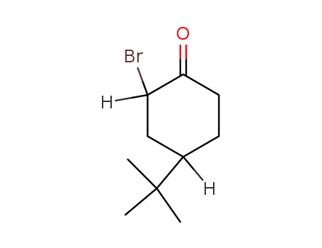 Molecular Structure of 1076-82-0 (Cyclohexanone, 2-bromo-4-(1,1-dimethylethyl)-)