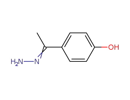 Ethanone,  1-(4-hydroxyphenyl)-,  hydrazone