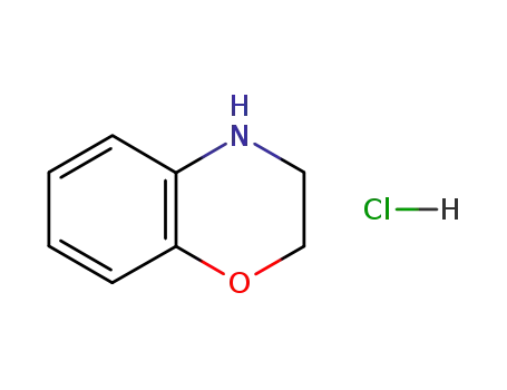 Molecular Structure of 98491-38-4 (3,4-DIHYDRO-2H-BENZO[1,4]OXAZINE HYDROCHLORIDE)