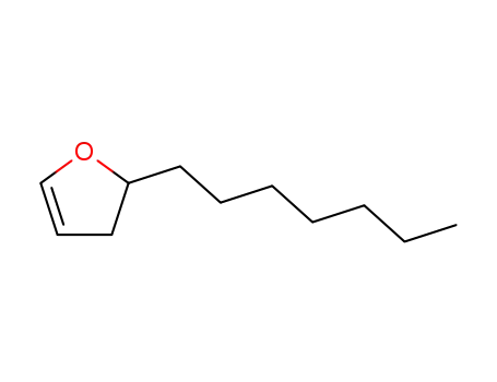 Molecular Structure of 116625-68-4 (2-heptyl-2,3-dihydrofuran)