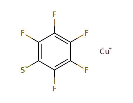 Benzenethiol, pentafluoro-, copper(1+) salt