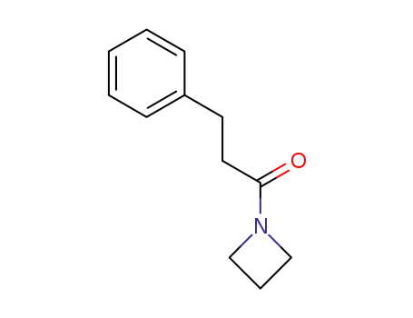 Molecular Structure of 1090905-62-6 (1-(azetidin-1-yl)-3-phenylpropan-1-one)