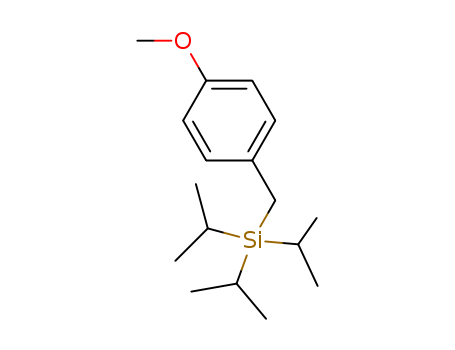 Silane, [(4-methoxyphenyl)methyl]tris(1-methylethyl)-