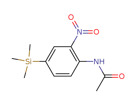 acetic acid-(2-nitro-4-trimethylsilanyl-anilide)