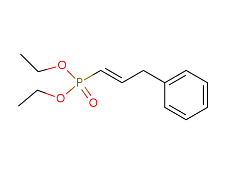 Molecular Structure of 135760-95-1 (Phosphonic acid, [(1E)-3-phenyl-1-propenyl]-, diethyl ester)