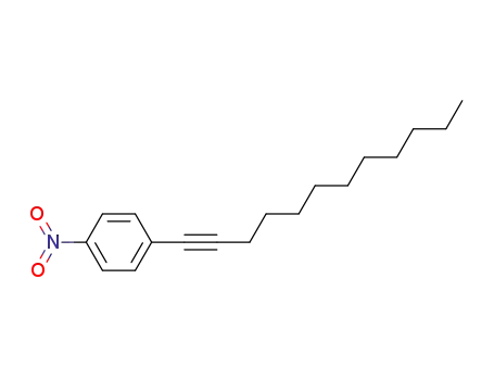 Molecular Structure of 1022975-57-0 (1-(dodec-1-yn-1-yl)-4-nitrobenzene)