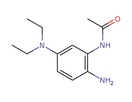 Molecular Structure of 2359-47-9 (N-[2-amino-5-(diethylamino)phenyl]acetamide)