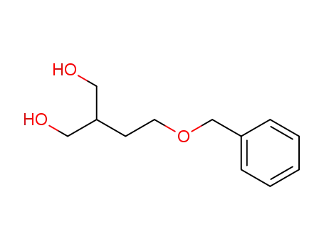 Molecular Structure of 77661-80-4 (2-(2-(benzyloxy)ethyl)propane-1,3-diol)
