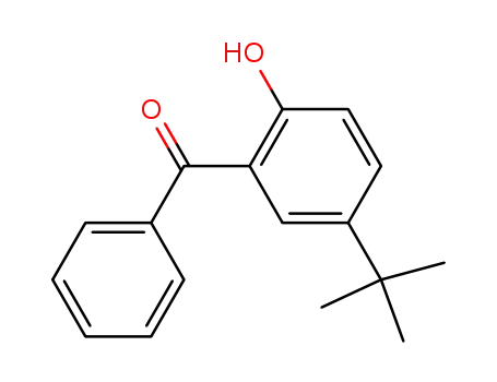 Molecular Structure of 10425-05-5 ([5-(TERT-BUTYL)-2-HYDROXYPHENYL](PHENYL)METHANONE)