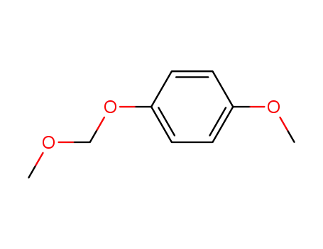 Molecular Structure of 25458-46-2 (Benzene, 1-methoxy-4-(methoxymethoxy)-)