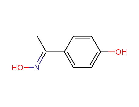 Molecular Structure of 198712-64-0 (4-HYDROXYACETOPHENONE OXIME)