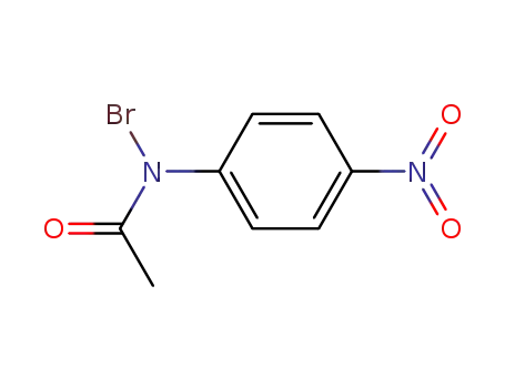 Molecular Structure of 3054-89-5 (acetic acid-(<i>N</i>-bromo-4-nitro-anilide))