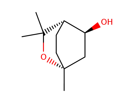 Molecular Structure of 76735-22-3 (1,3,3-trimethyl-2-oxabicyclo<2.2.2>octan-5-trans-ol)