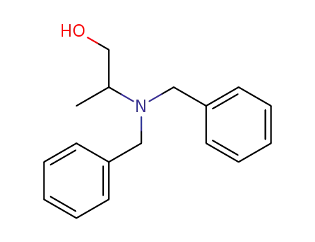 Molecular Structure of 60448-81-9 ((+/-)-N,N-dibenzyl-2-aminopropan-1-ol)
