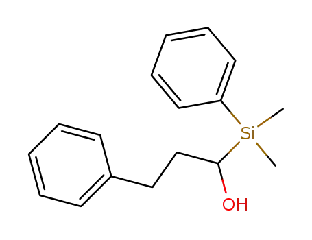 1-(dimethyl(phenyl)silyl)-3-phenylpropan-1-ol