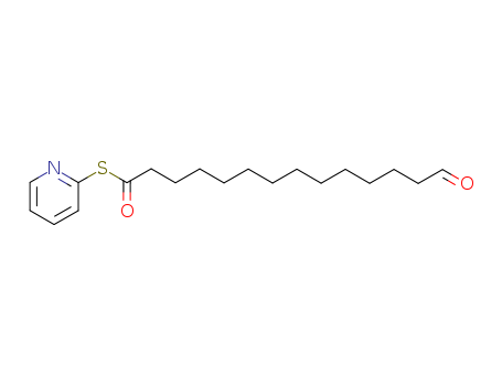 Tetradecanethioic acid, 14-oxo-, S-2-pyridinyl ester