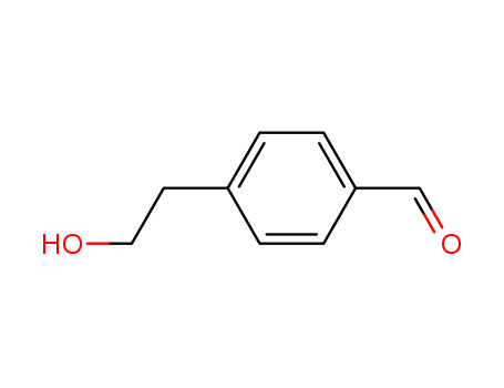 Benzaldehyde, 4-(2-hydroxyethyl)- (9CI)