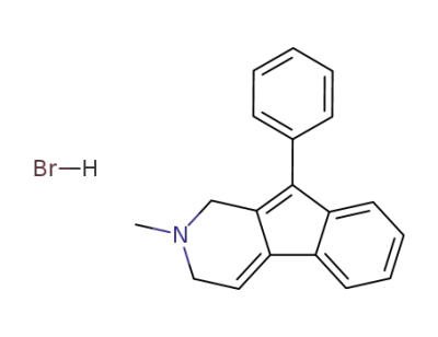 2,3-ジヒドロ-2-メチル-9-フェニル-1H-インデノ[2,1-c]ピリジン?臭化水素酸塩