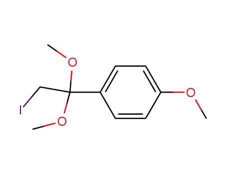 2-iodo-1,1-dimethoxy-1-(4-methoxyphenyl)ethane