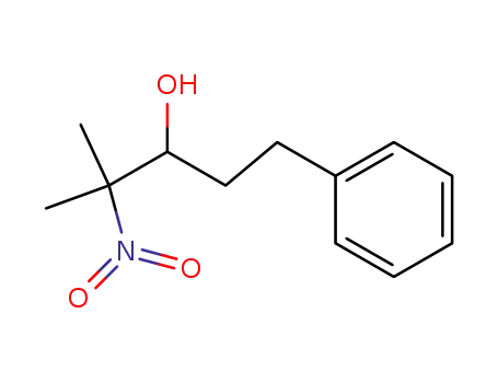 Molecular Structure of 89449-83-2 (Benzenepropanol, a-(1-methyl-1-nitroethyl)-)