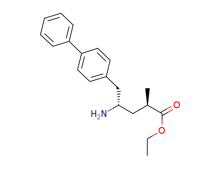 (2R,4S)-4-amino-5-biphenyl-4-yl-2-methyl-pentanoic acid ethyl ester
