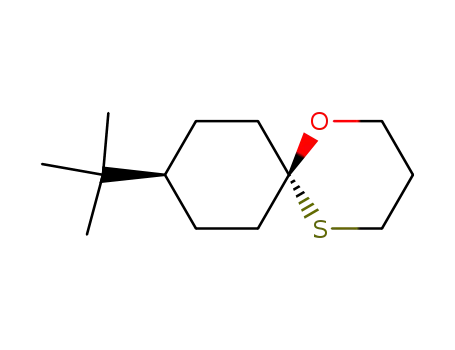 Molecular Structure of 1900-62-5 (4-tert.-Butyl-cyclohexanon-trimethylen-monothioketal)