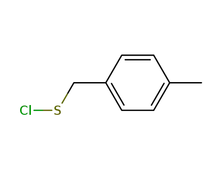 Molecular Structure of 81067-95-0 (4-Methyl-thiobenzylchlorid)