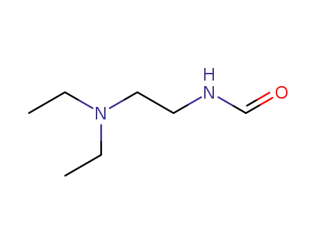 Molecular Structure of 98433-12-6 (N-(2-(DiethylaMino)ethyl)forMaMide)