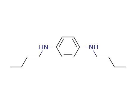 Molecular Structure of 10368-06-6 (1,4-Benzenediamine,N1,N4-dibutyl-)