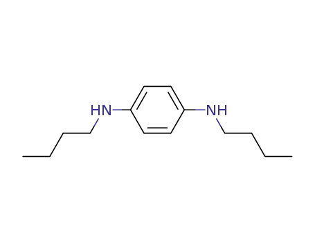 Molecular Structure of 10368-06-6 (1,4-Benzenediamine,N1,N4-dibutyl-)